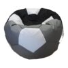 VYVA FOOTBALL bielo-sivo-čierna, veľká - nesnímateľný poťah - Image 2