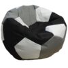 VYVA FOOTBALL bielo-sivo-čierna, veľká - nesnímateľný poťah - Image 4