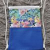 VYVA bags -farebné kvety na modrej ekokoži - Image 3