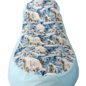 VYVA CLASSIC vzor - ľadové medvede – snímateľný poťah