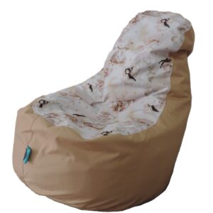 VYVA CLASSIC vzor - víly na béžovej – snímateľný poťah