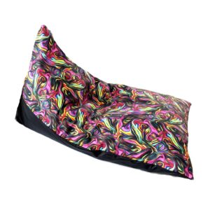 VYVA TRIANGLE vzor - ružová abstrakcia - snímateľný poťah