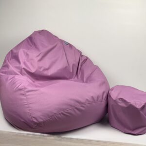 VYVA TRIO ružovo-fialový + podnožka, snímateľný poťah