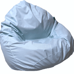 VYVA TRIO svetlo-modrá s podnožkou - snímateľný poťah