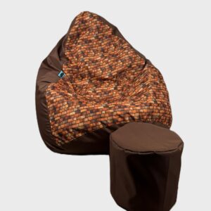 VYVA TRIO tehly + podnozka - snimatelny potah