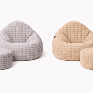 VYVA TRIO 3D Plyš + podnožka - snímateľný poťah