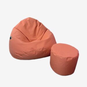 VYVA TRIO oranžová + podnožka - nesnímateľný poťah