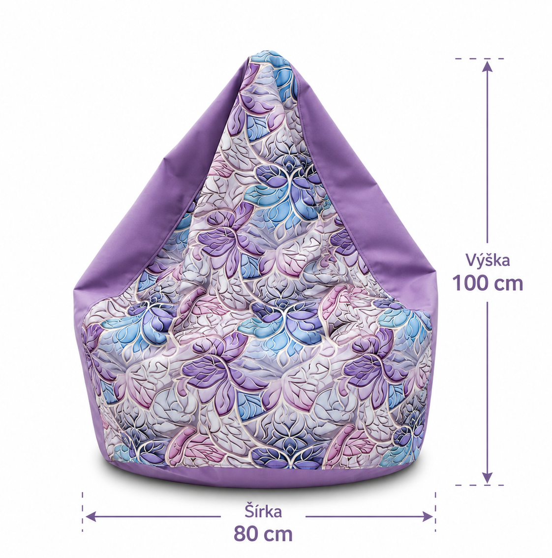 VYVA TRIO-M-150l pastelové kvety, snímateľný poťah – Obrázok 3